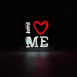 Locomocean I Love Me neonskilt
