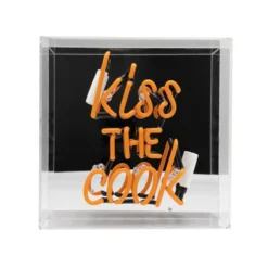 Locomocean Kiss the Cook neonskilt