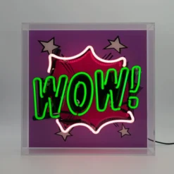 Locomocean Wow neonskilt