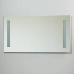 Loevschall Godhavn spejl med lys, 120x65 cm