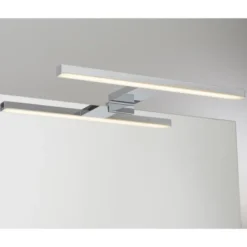 Loevschall NextGen spejllampe, krom, 30 cm
