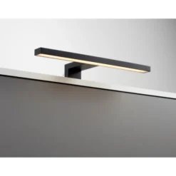 Loevschall NextGen spejllampe, sort, 50 cm