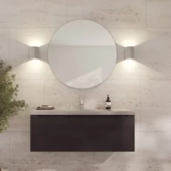 Loevschall Sekvens væglampe, aluminium
