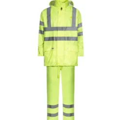 Lyngsøe Hi-Vis regnsæt, hi-vis gul, str. 2XL