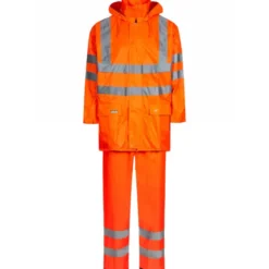 Lyngsøe Hi-Vis regnsæt, hi-vis orange, str. 2XL