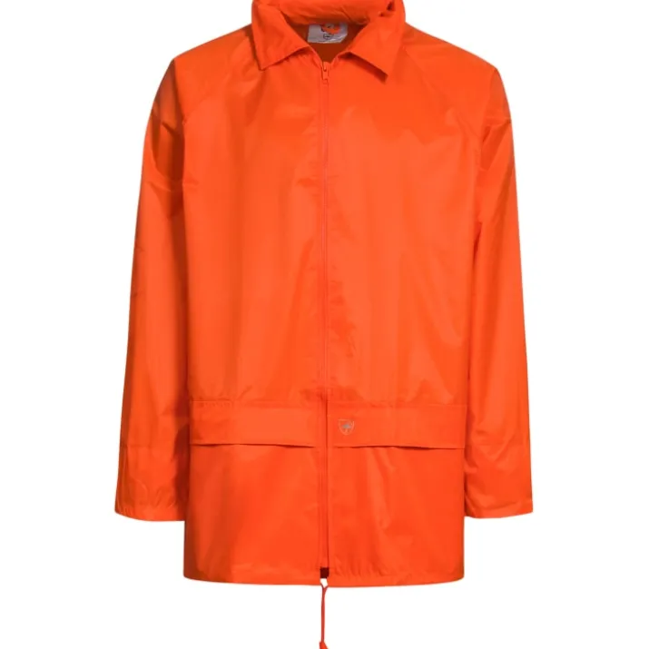 Lyngsøe Nylon regnsæt, hi-vis orange, str. 2XL