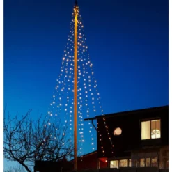 Markslöjd Galax julelys til flagstang 8+2M 288 LED lys