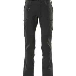 Mascot Advanced arbejdsbukser med stretch, sort, str. 76C42