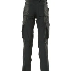 Mascot Advanced arbejdsbukser med stretch, sort, str. 76C48