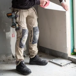 Mascot Advanced håndværkerbukser med stretch, khaki, str. 82C62