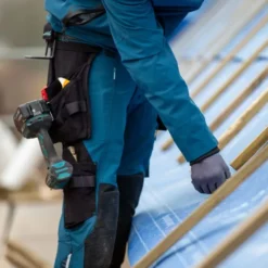 Mascot Advanced håndværkerbukser med stretch, petroleumsblå, str. 82C56