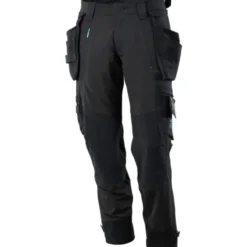 Mascot Advanced håndværkerbukser med stretch, sort, str. 76C54