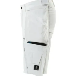 Mascot Advanced håndværkershorts med stretch, hvid, str. C43