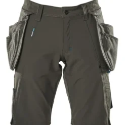 Mascot Advanced håndværkershorts med stretch, koksgrå, str. C42