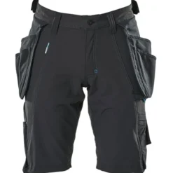 Mascot Advanced håndværkershorts med stretch, marineblå, str. C42