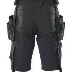 Mascot Advanced håndværkershorts med stretch, marineblå, str. C42