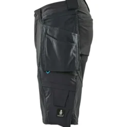 Mascot Advanced håndværkershorts med stretch, marineblå, str. C42