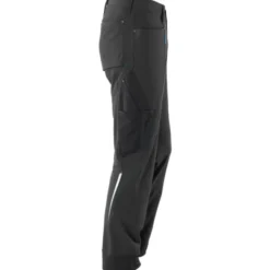 Mascot Advanced servicebukser med stretch, sort, str. 76C42