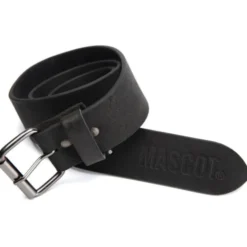 Mascot Congo læderbælte, sort, 100 cm