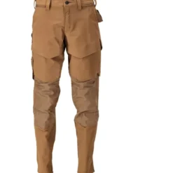 Mascot Customized arbejdsbukser med stretch, khaki, str. 76C44