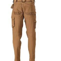 Mascot Customized arbejdsbukser med stretch, khaki, str. 76C44
