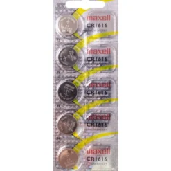Maxell CR1616 batterier, 5 stk.