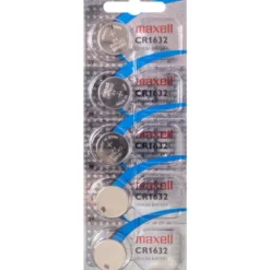 Maxell CR1632 batterier, 5 stk.
