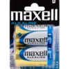Maxell D batterier, 2 stk.