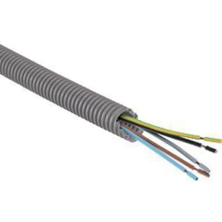 100 meter Flexrør med PVL ledning, 16 mm, 5G1,5 mm²