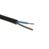 100 meter H07RN-F gummikabel, 2x1,5 mm², 100 meter