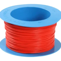 100 meter Nexans PVT installationskabel 1x2,5 mm², 90°C, rød