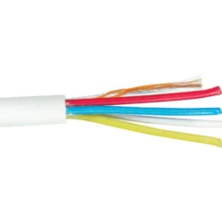 100 meter Nexans telefonledning PTK, 4x0,6 mm²