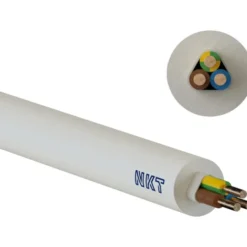 100 meter NKT Noiklx installationskabel, 3G2,5 mm², 100 meter