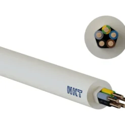 100 meter NKT Noiklx installationskabel, 5G2,5 mm², 100 meter