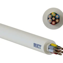 100 meter NKT Noiklx installationskabel, 7G2,5 mm², 100 meter