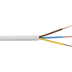100 meter Prysmian Afumex installationskabel, 3G1,5 mm², 100 meter