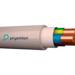 100 meter Prysmian Afumex installationskabel, 5G2,5 mm², 100 meter