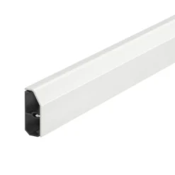 2 meter Rehau fodpanel, SL 20/110 mm, hvid