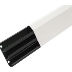 2 meter Rehau fodpanel, SL 20/50 mm, hvid