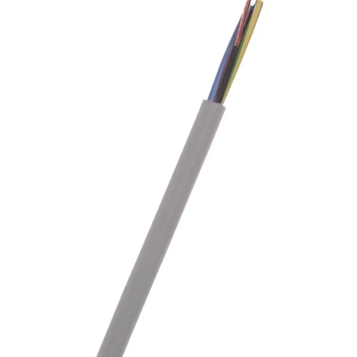 50 meter Rund plastledning PKAJ, 3G1,5 mm², hvid