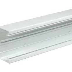 2 meter Tehalit BR installationskanal 70/130, perlehvid