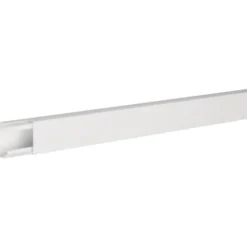 2 meter Tehalit kabelkanal komplet hvid, 10x15 mm