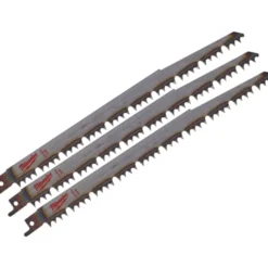 Milwaukee bajonetsavklinge, træ, 240 mm, 3 stk
