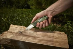 Milwaukee Fastback Camo foldekniv, glat klinge