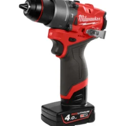 Milwaukee M12 Fuel FPD2-402X slagboremaskine, m. 4,0 Ah batteri og lader