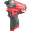 Milwaukee M12 Fuel FQID-0 slagskruemaskine, u. batteri