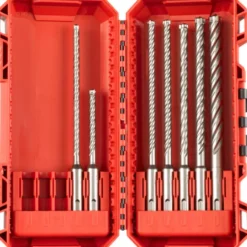 Milwaukee MX4 SDS+ hammerborsæt, 7 stk