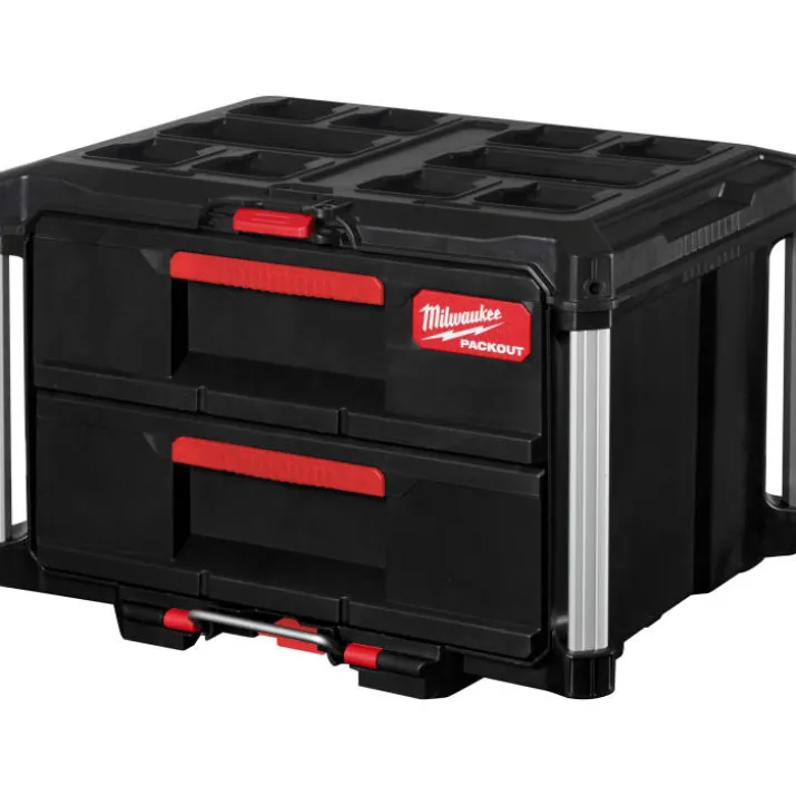 Milwaukee Packout skuffeboks, med 2 skuffer