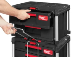 Milwaukee Packout skuffeboks, med 2 skuffer
