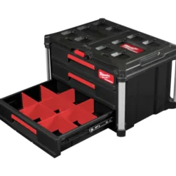 Milwaukee Packout skuffeboks, med 3 skuffer